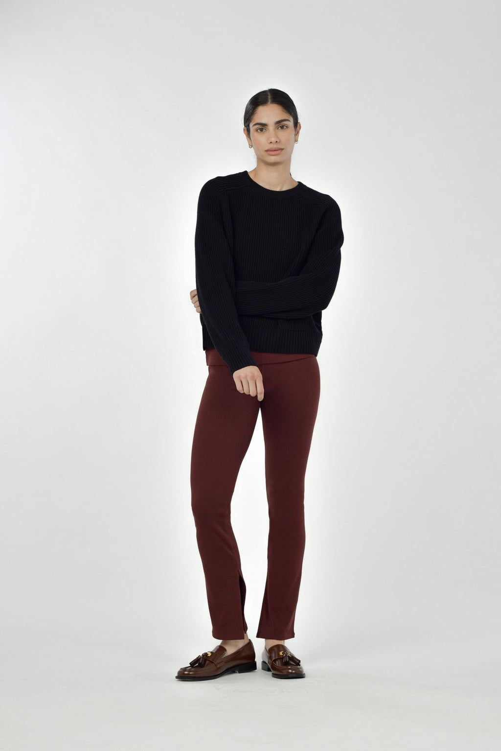 Avery Crew Neck Sweater | USA