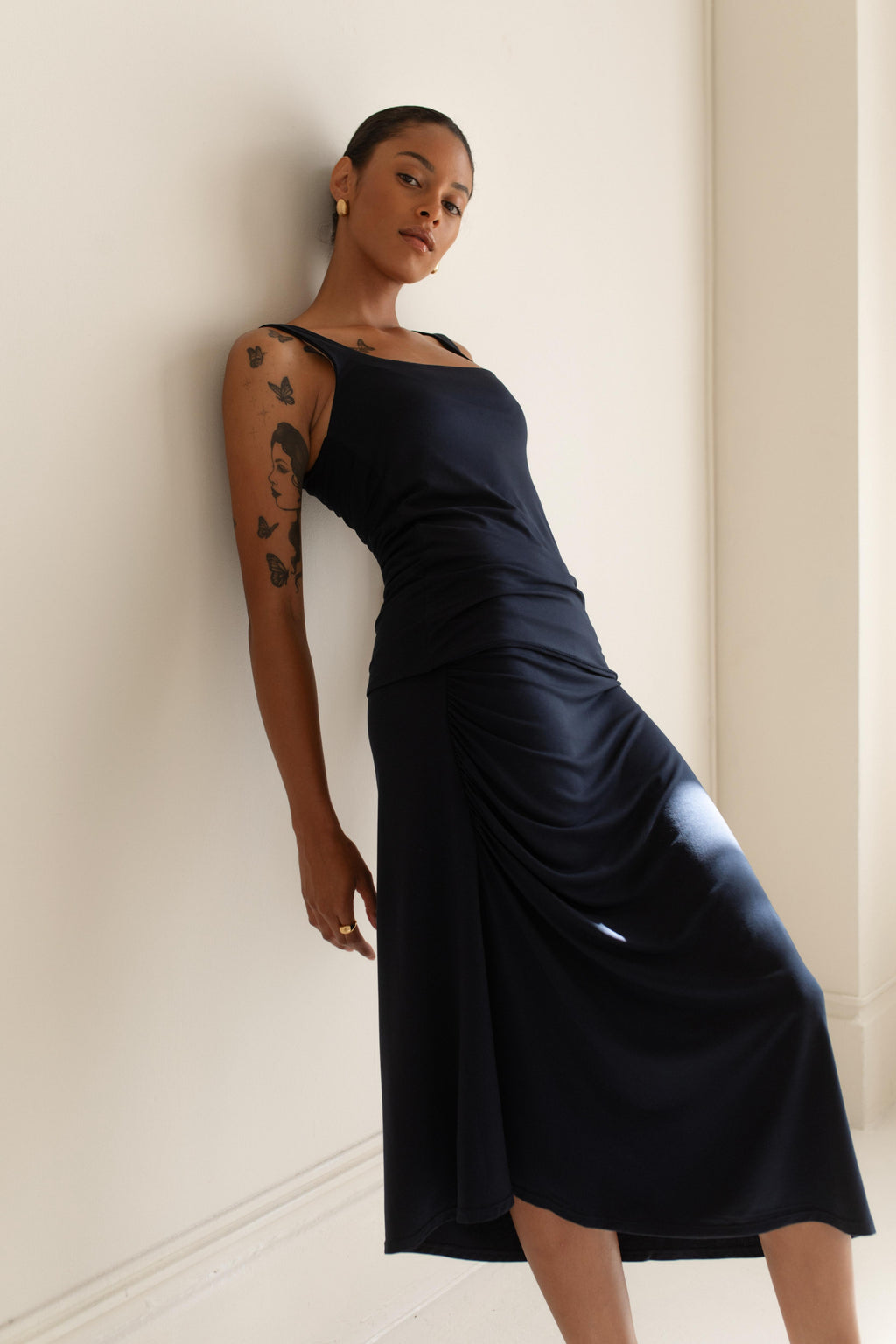 Alina Double Layered Tank | USA