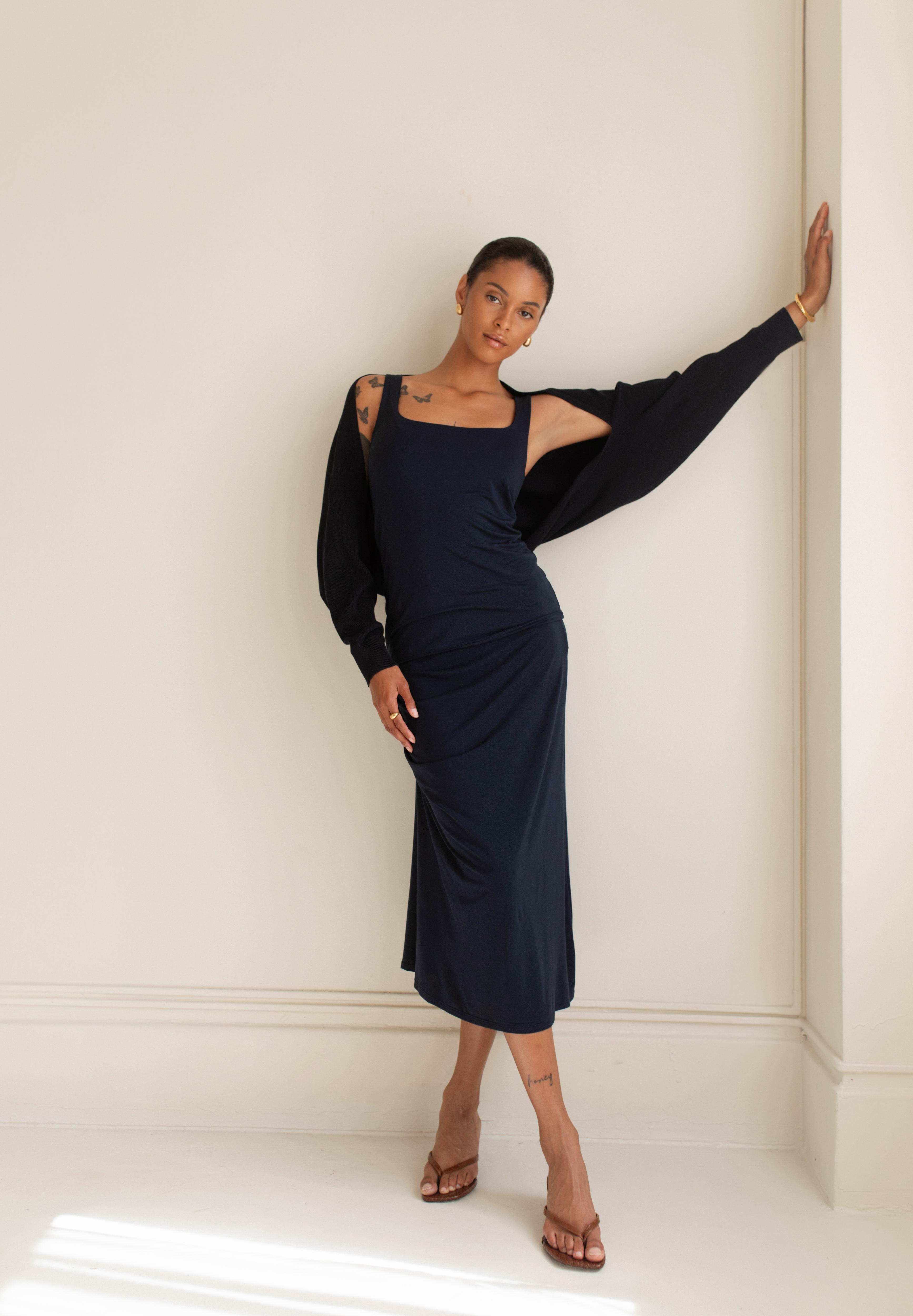 Alina Double Layered Tank | USA