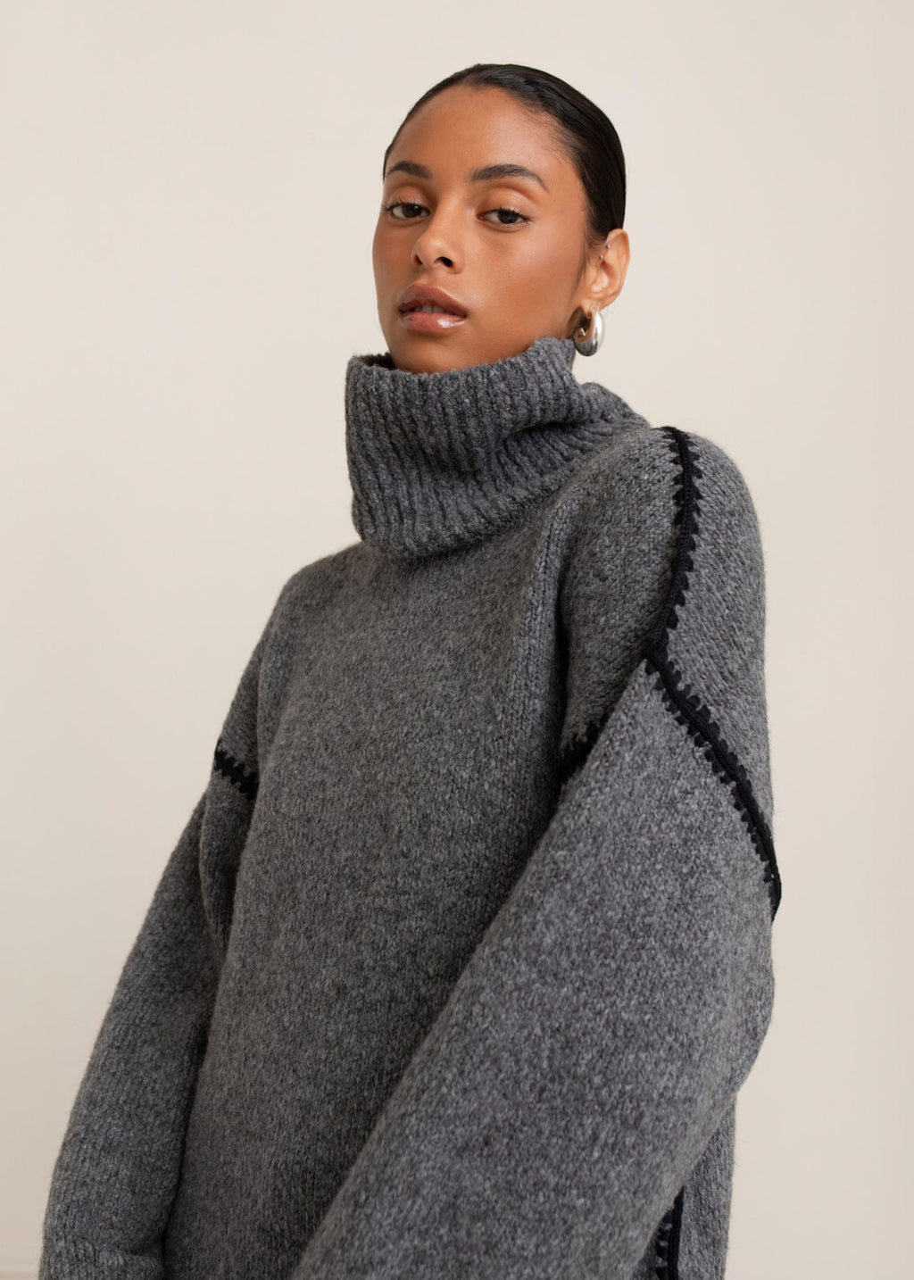 Ari Turtle Neck Sweater | USA
