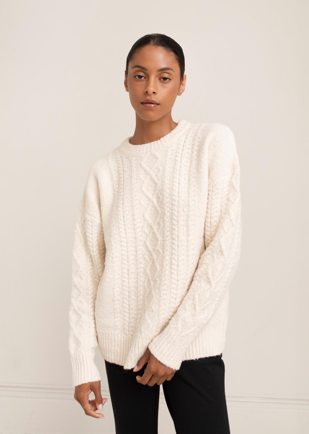 Rayna Cable Sweater | USA