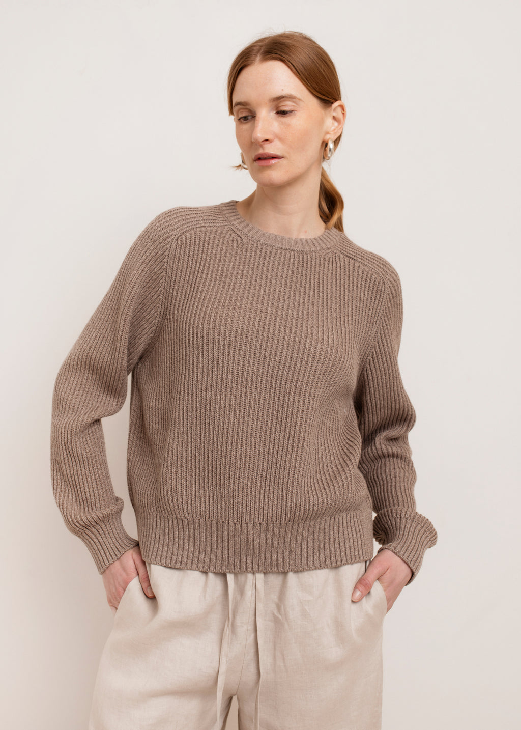 Avery Crew Neck Sweater | USA