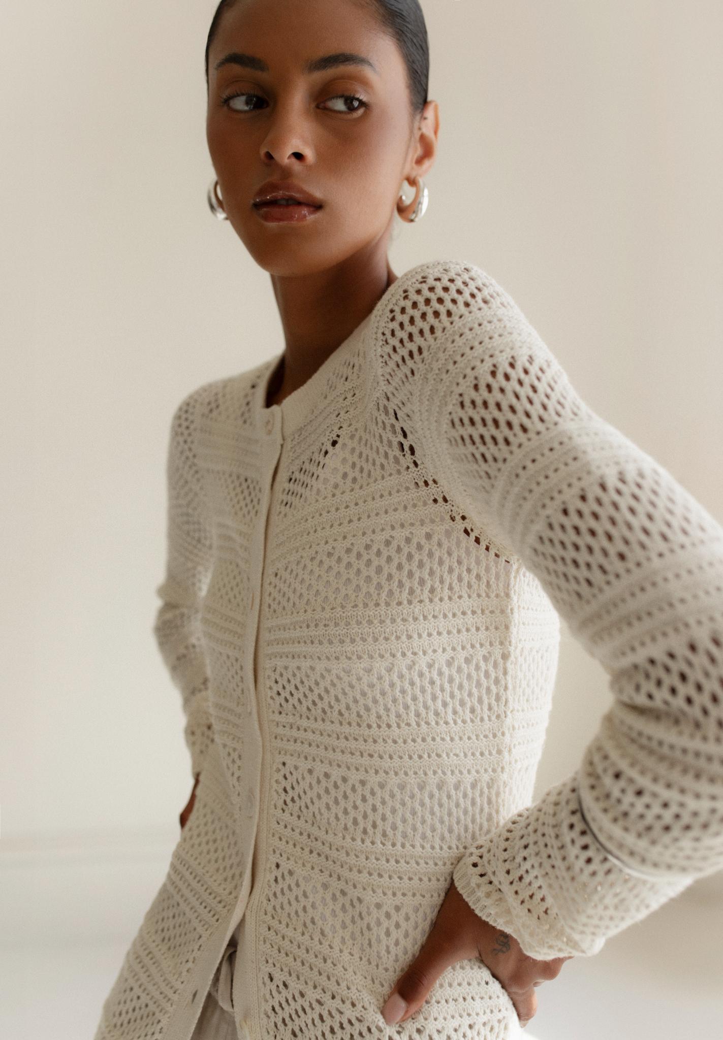 Sanne Slim Cardigan – PAPER LABEL | USA