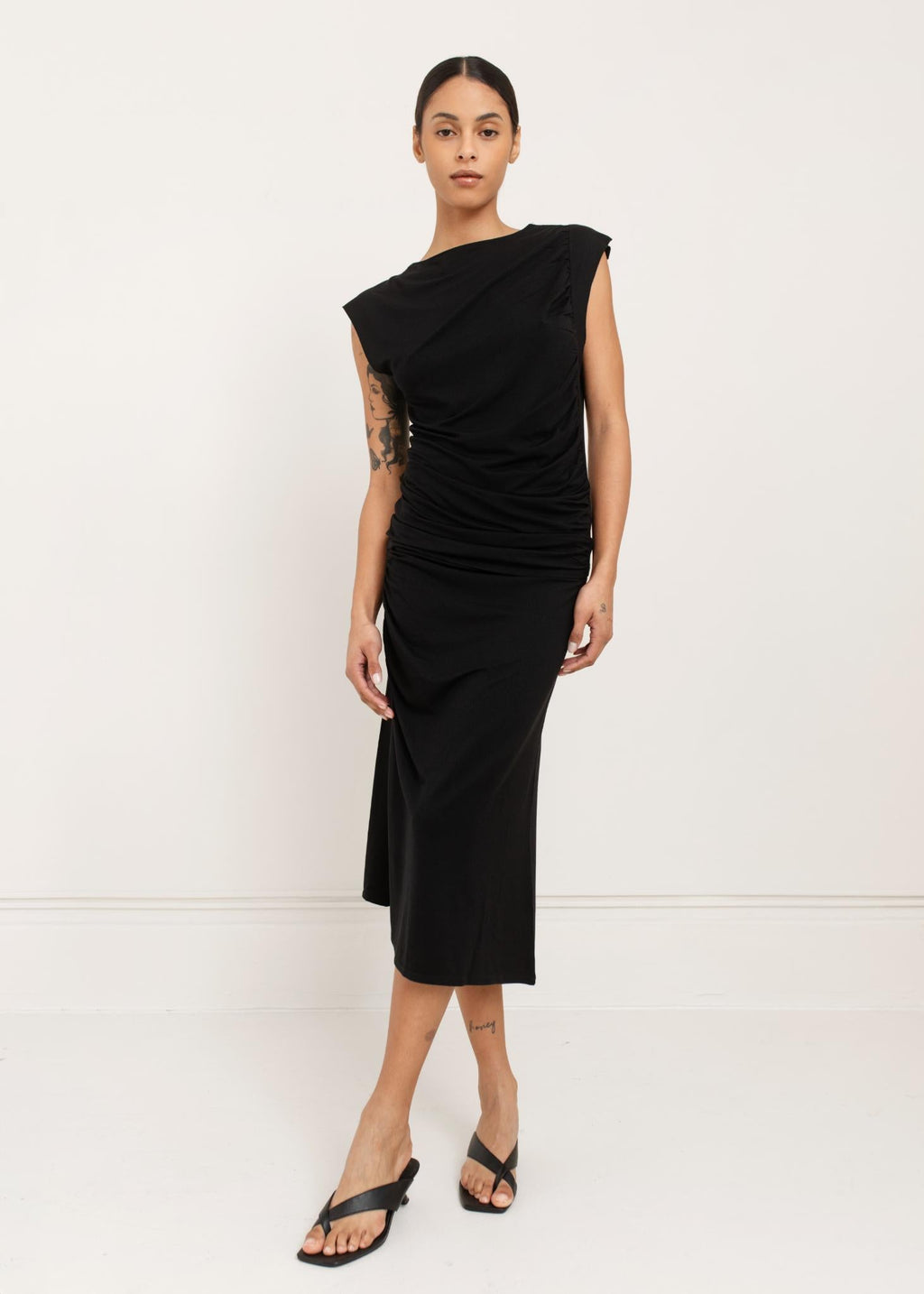 Greta Rouched Tee | USA