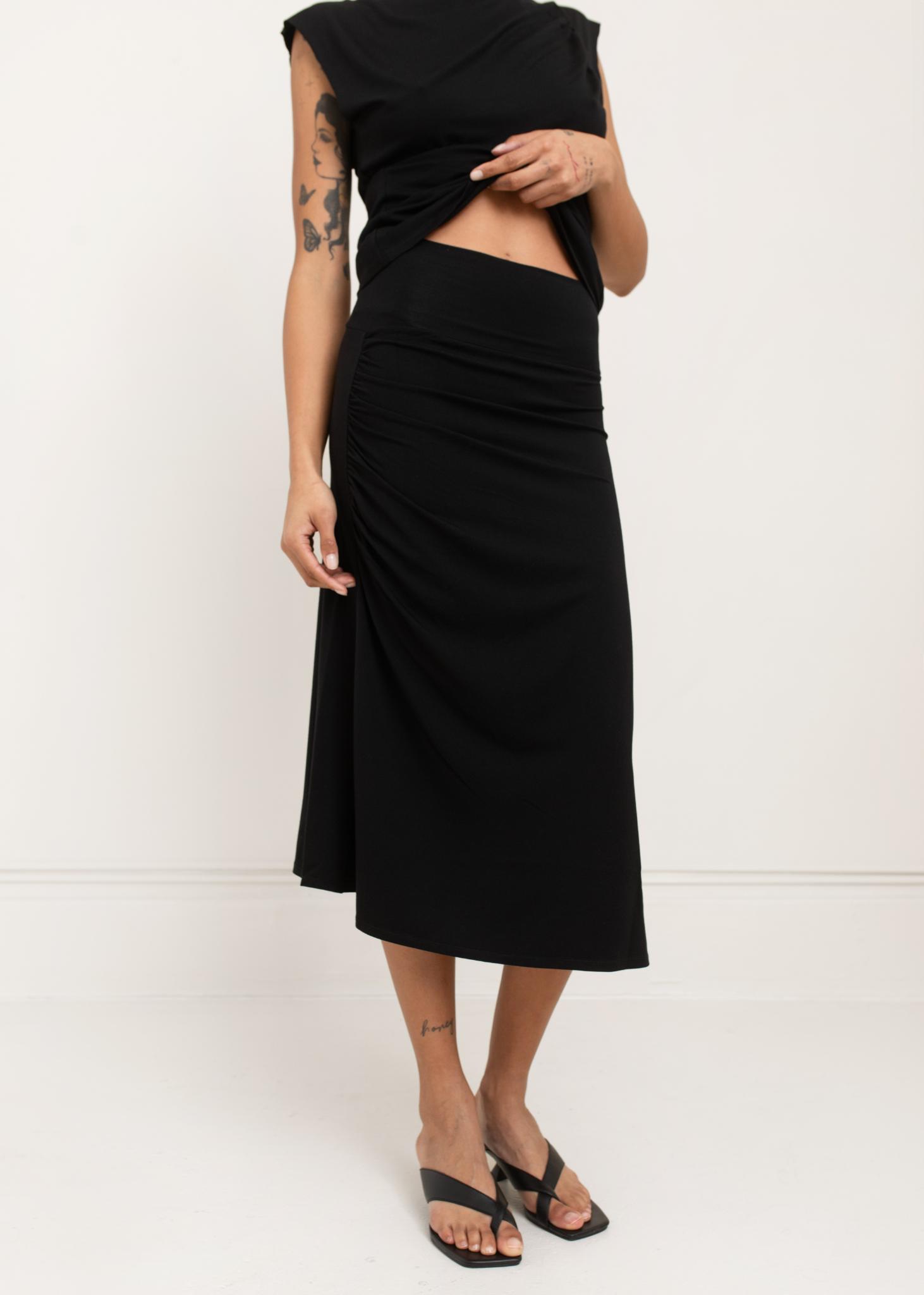 Regina Rouched Skirt | USA